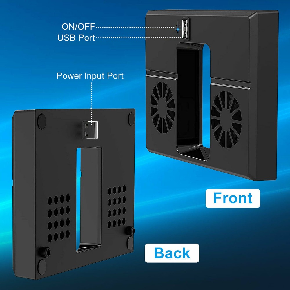 5V 2A USB Vertical Host External Cooling Fan For Xbox Series X Game Console