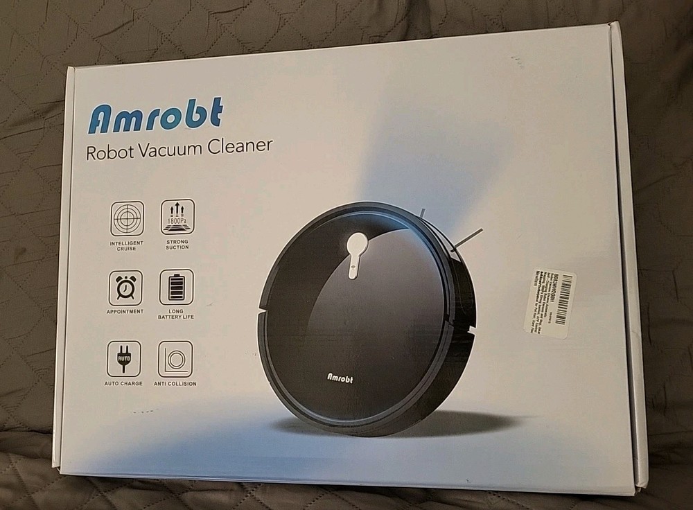 Amrobt Robotic Vacuum Cleaner nib
