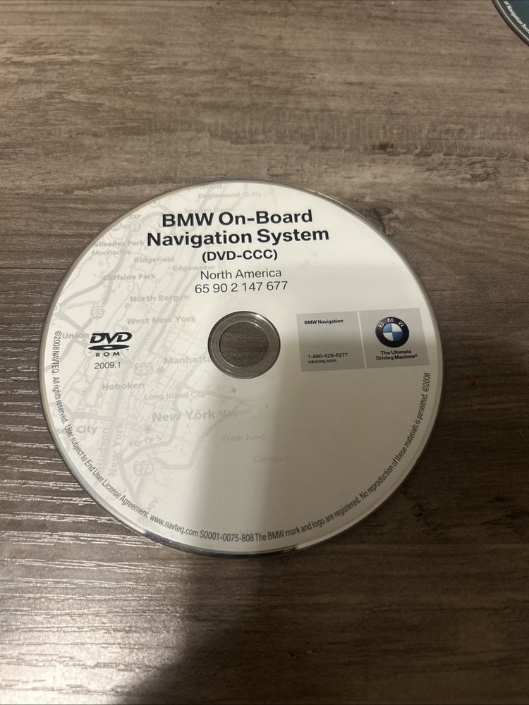 Bmw On Board Navigation System DVD 2009.1