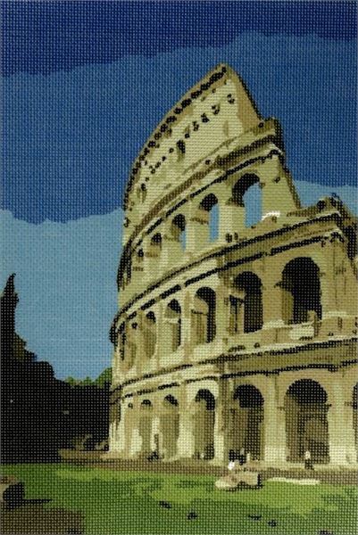 Roma Needlepoint Kit or Canvas