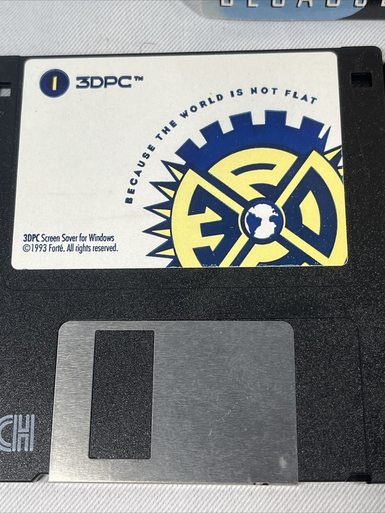 3DPC Screensavers for Windows 3.1 (Includes Manual, & Disks 1, 2, & 3)