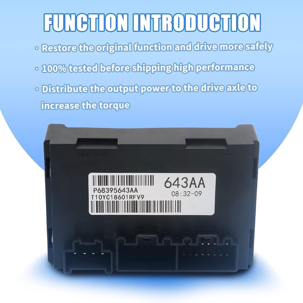Programmed Transfer Case Control Module For 2011 2012 2013 Jeep Grand Cherokee