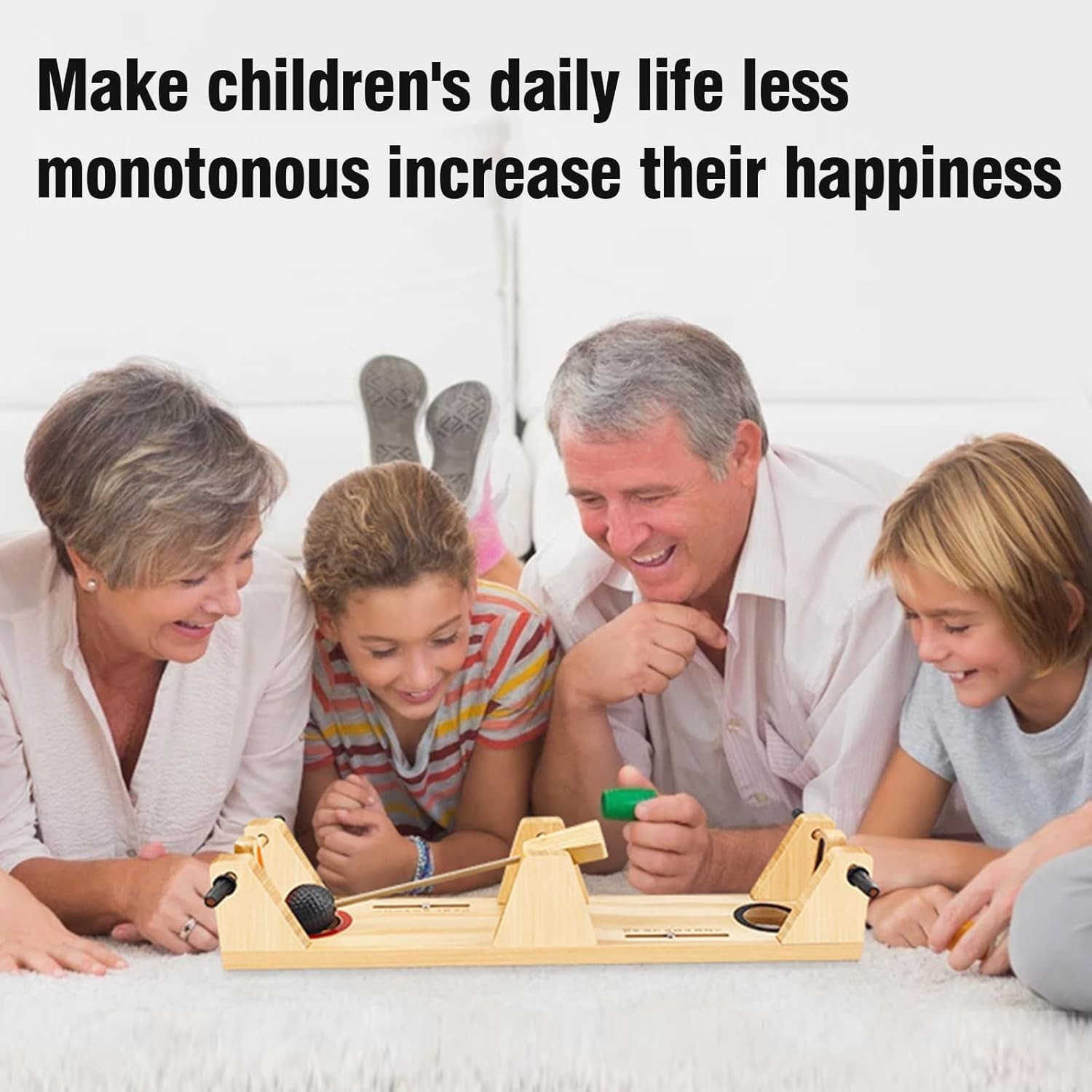 VolleyShot, Suitable for All Ages Volleyshot Tabletop Game, Entertaining Wooden