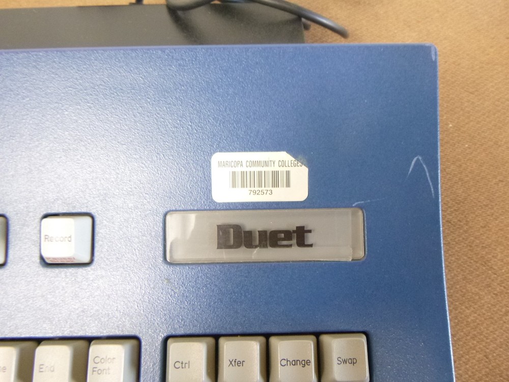 Chyron Duet Character Generator Keyboard