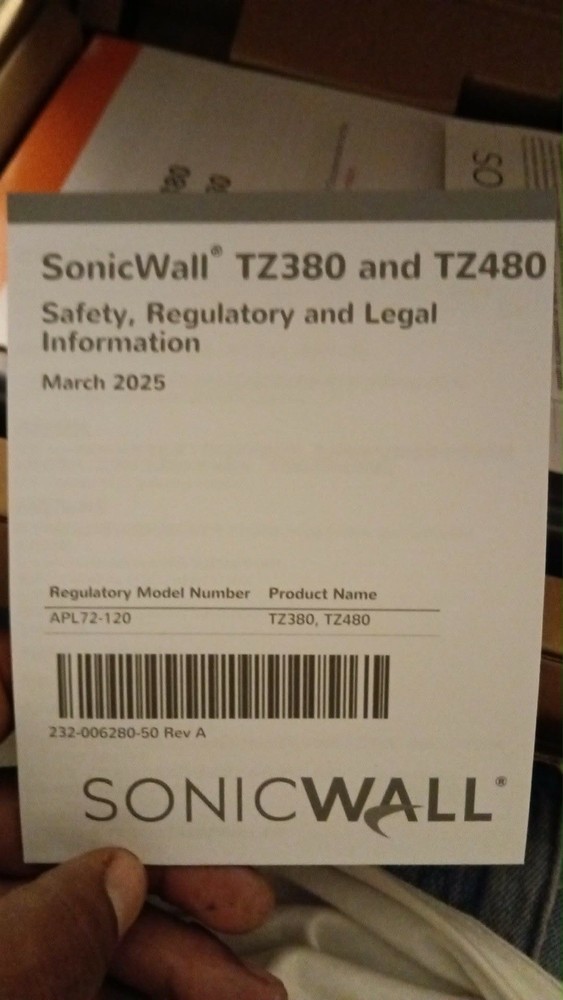 SonicWall Tz380