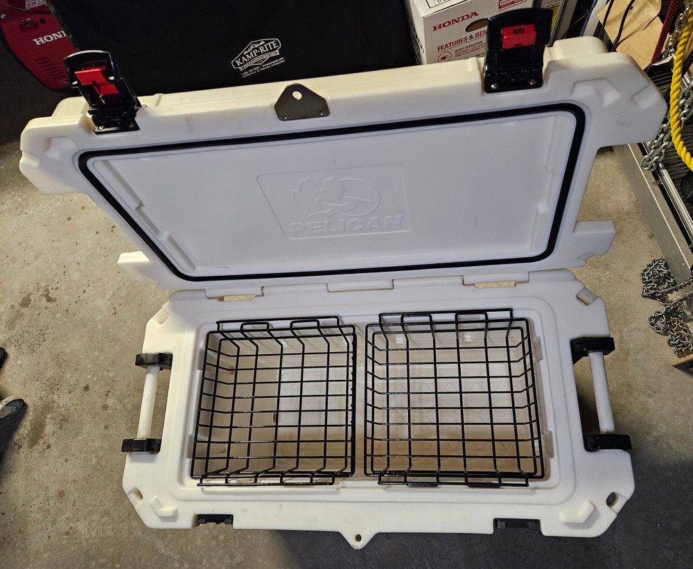 Pelican Elite 95 QT Cooler With Two Baskets