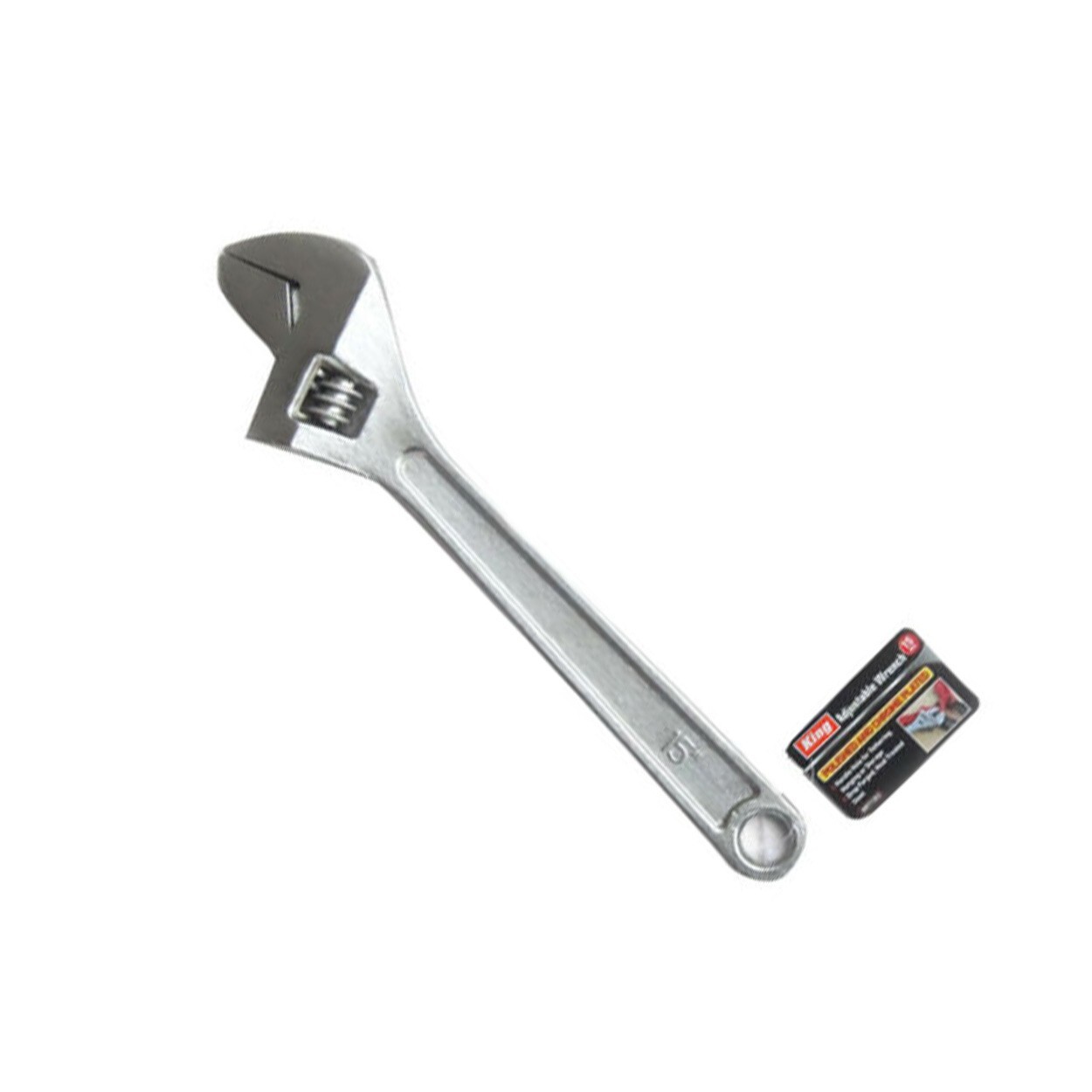 3 Pc Jumbo Size Adjustable Wrench set 15", 18", 24" Inch Heavy Duty