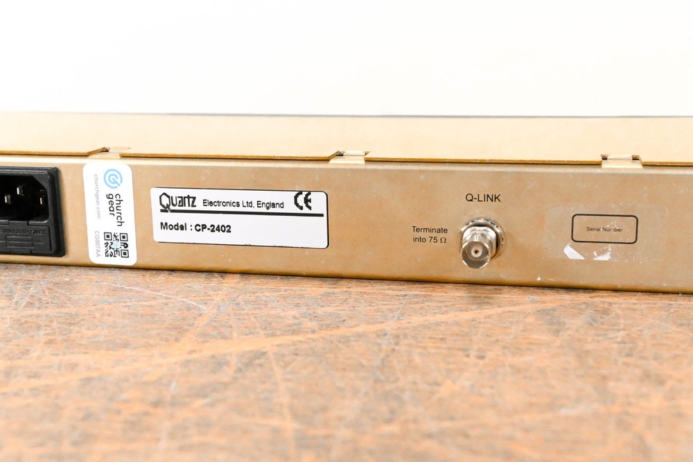 Evertz Quartz CP-2402 1RU 29-Button Remote Control Panel CG007AA