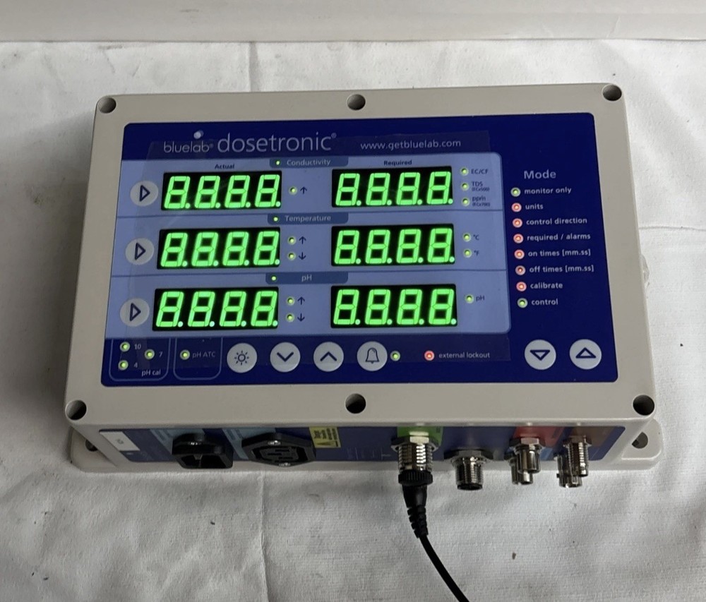 Bluelab pro controller with solenoid dosing system