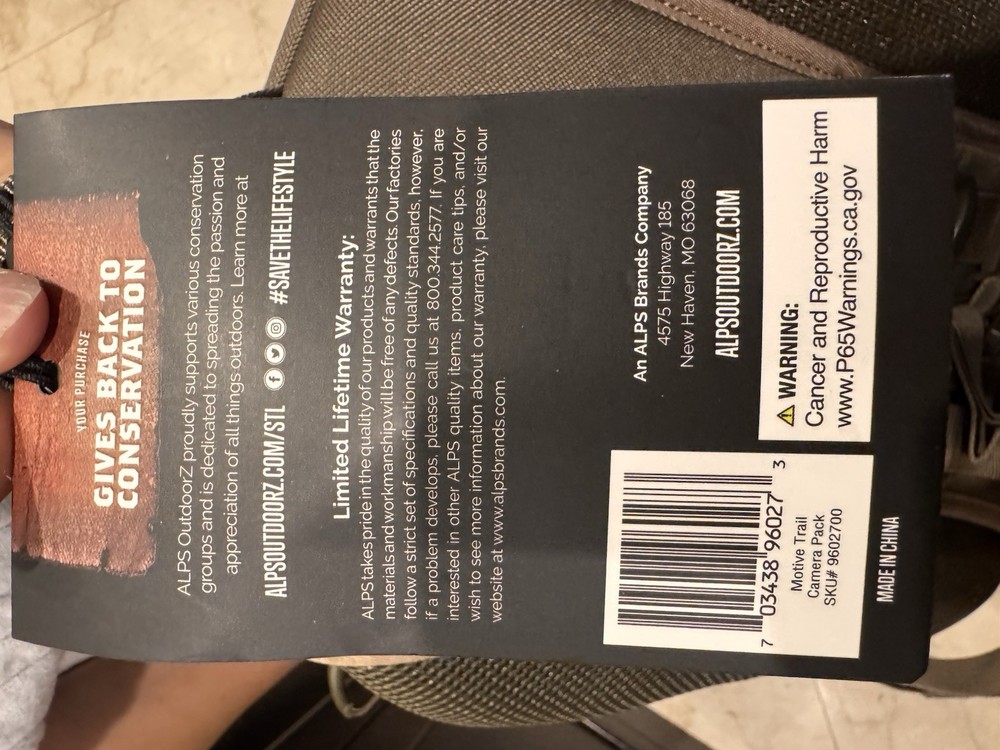 Alps Outdoors Backpack