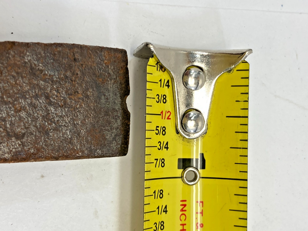 RUSTY Cold Chisel 7/8" x 8" ~ Ugly But Still Works.