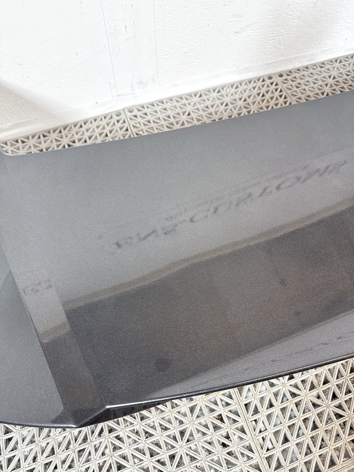 ⭐️ 2021-2023 HYUNDAI ELANTRA TRUNK LID UPPER MOLDING SPOILER PAINTED GRAY OEM