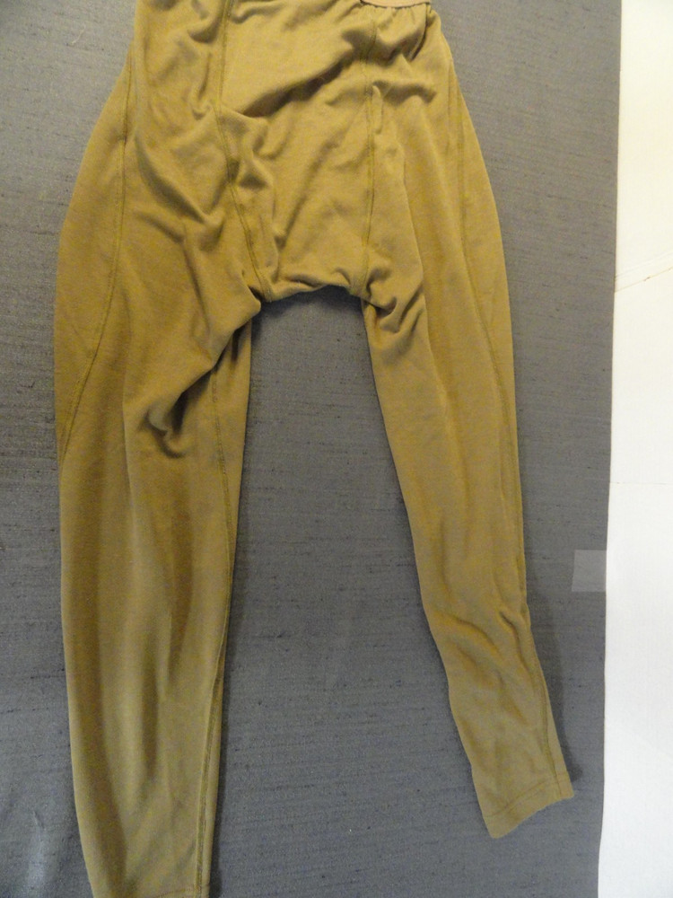 SPECIAL FORCES PCU LEVEL 1 COLD WEATHER BASE LAYER COYOTE BROWN PANTS MEDIUM