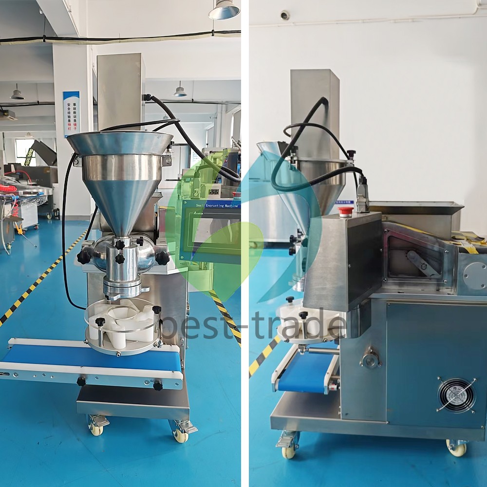 Automatic Encrusting Machine Meat Balls Dough Ball Kubba Making Machine Kitchen