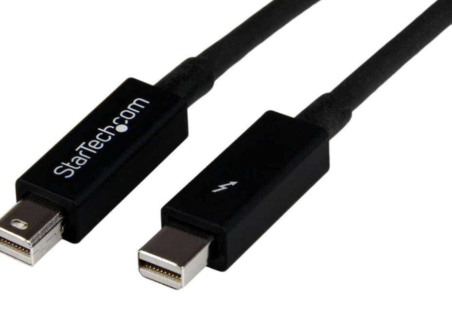 StarTech.com TBOLTMM2M Thunderbolt Cable 2M (Lot of 20) Black- M/M