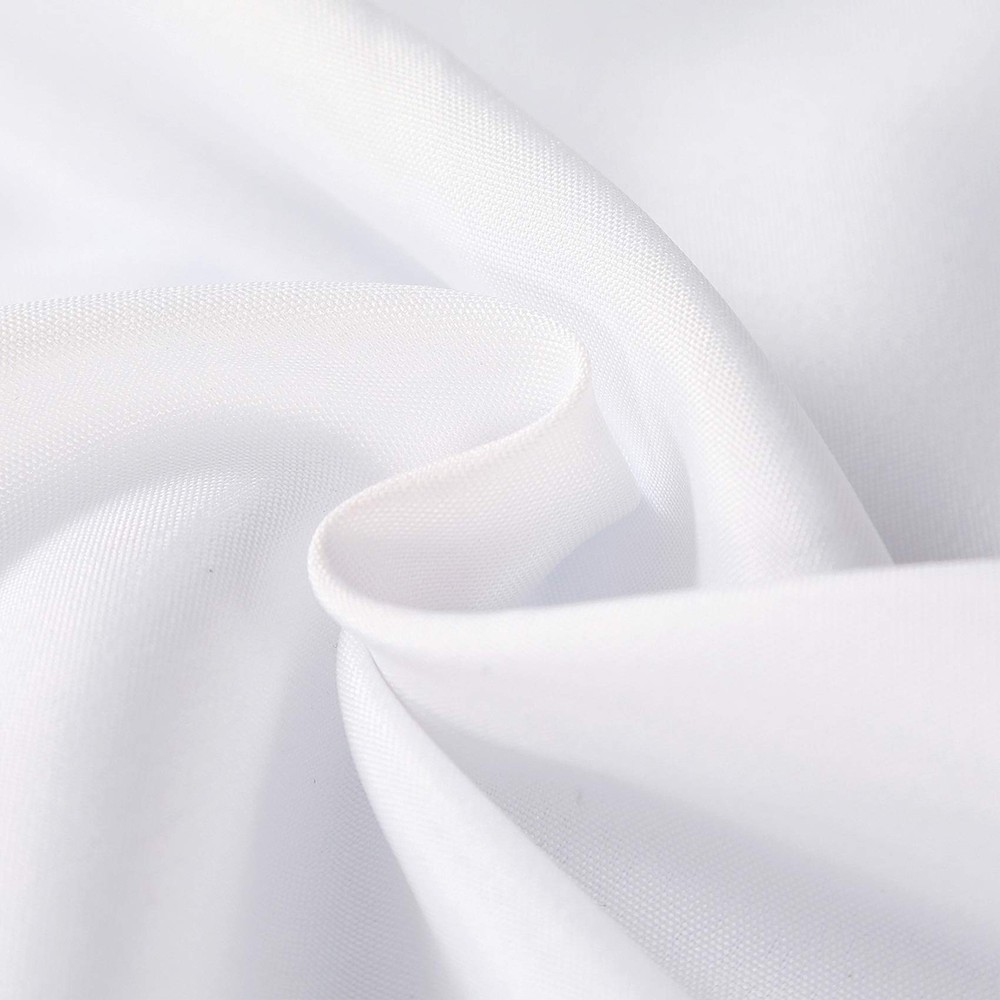 120 inch Round Tablecloth Washable Polyester Table Cloth Decorative Table Cov...