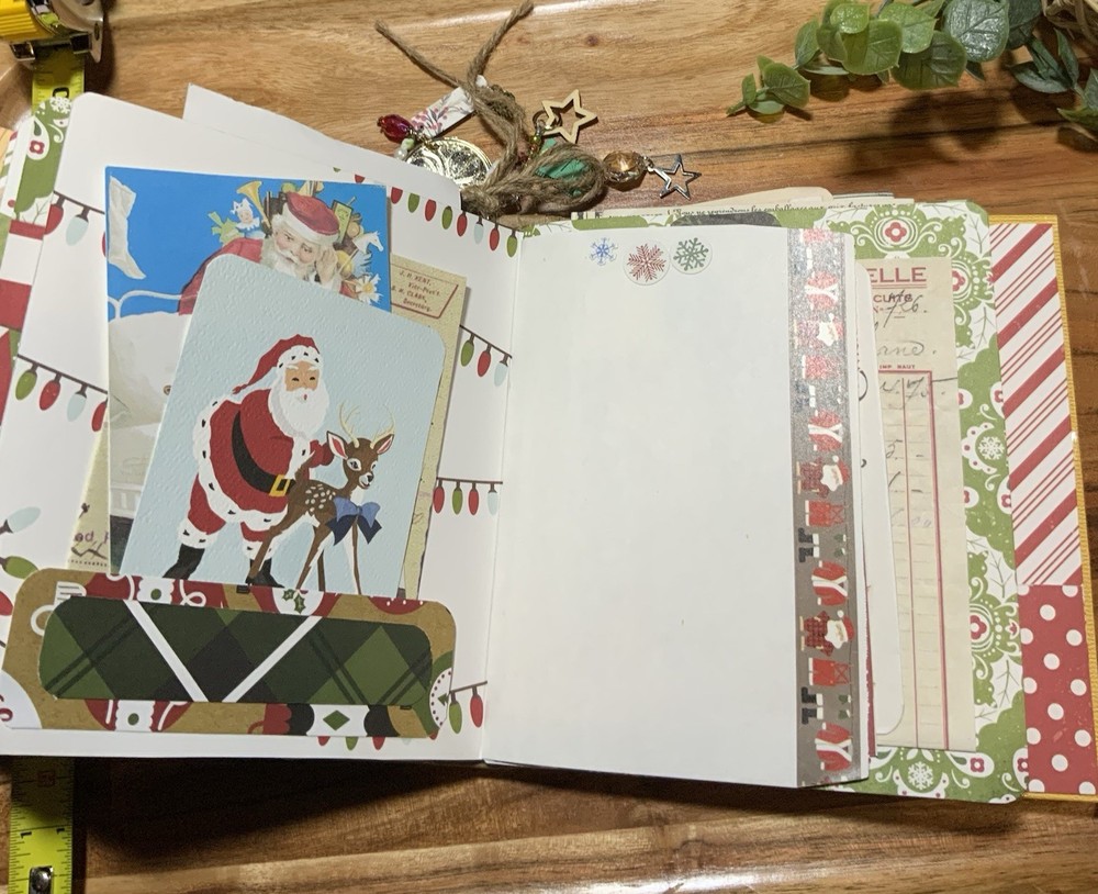 Christmas Handmade Junk Journal