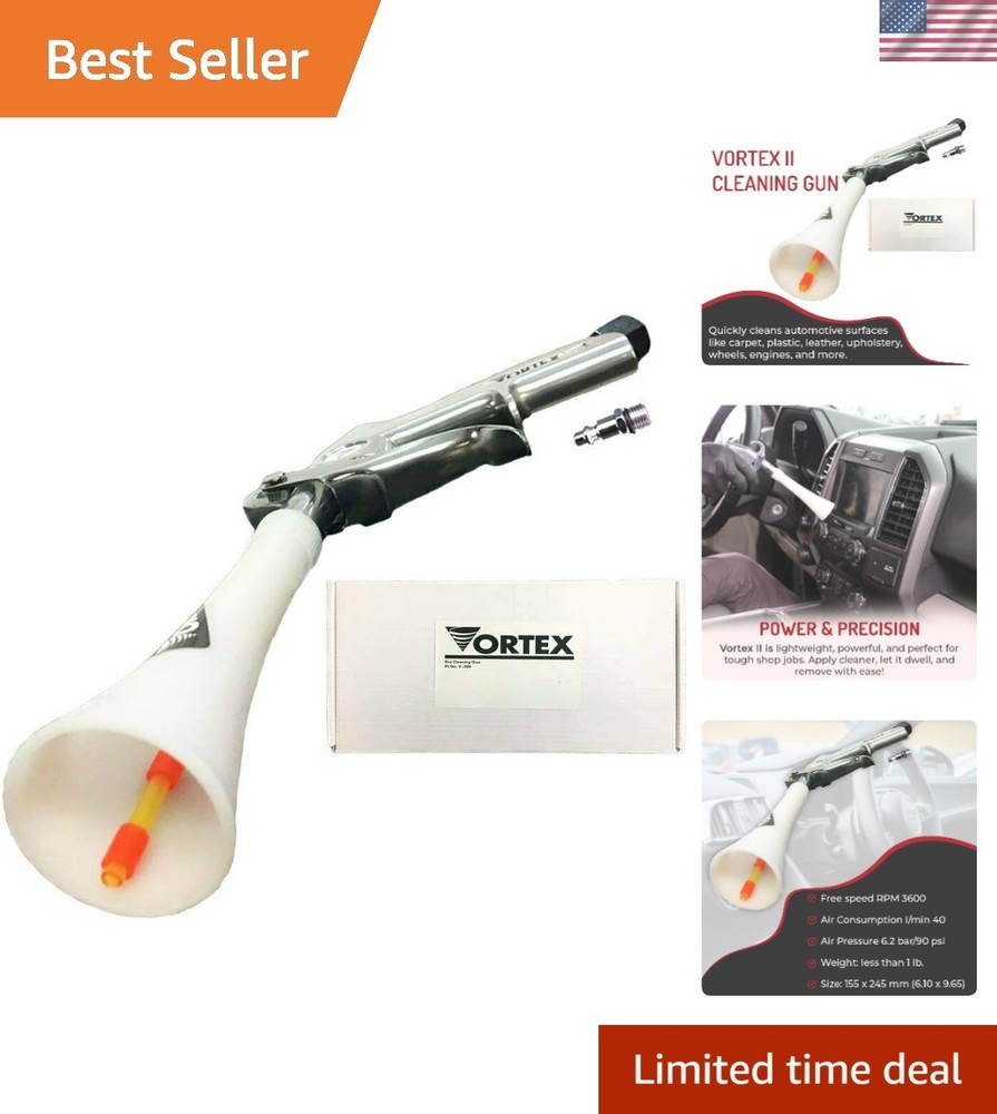 High-Impact Vortex II Air Cleaning Tool – Powerful & Versatile for Every Surface
