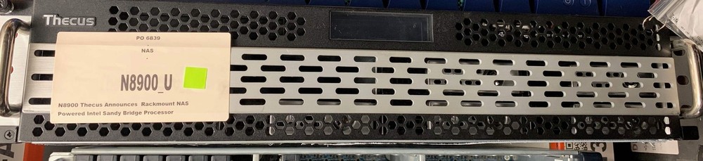 Thecus N8900 Rackmount Server NAS Powered Intel Sandy Bridge Processor