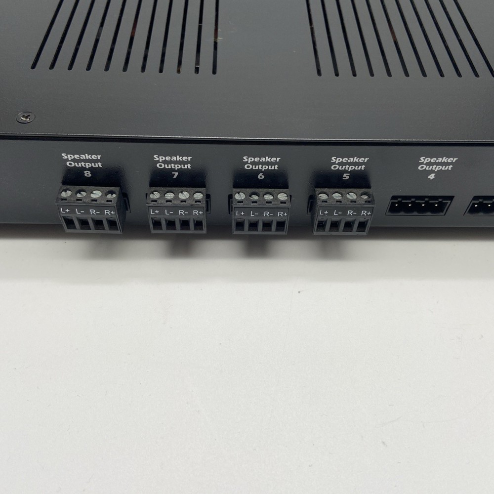 SpeakerCraft S8dc 8 Zone Multi-Room Audio Speaker Selector Switcher - Working