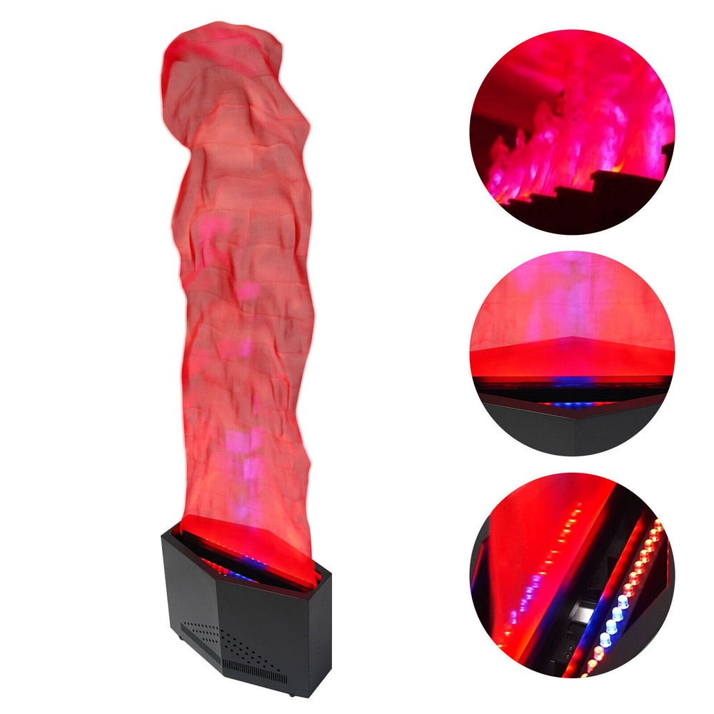 36 LED Flame Fire Light Machine Stage Atmosphere Effect Fake Fire Flame Machine