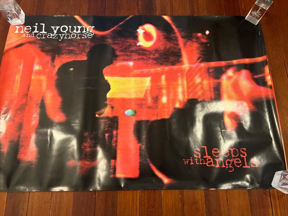 Neil Young & Crazy Horse Sleeps With Angels Promotional Poster 1994