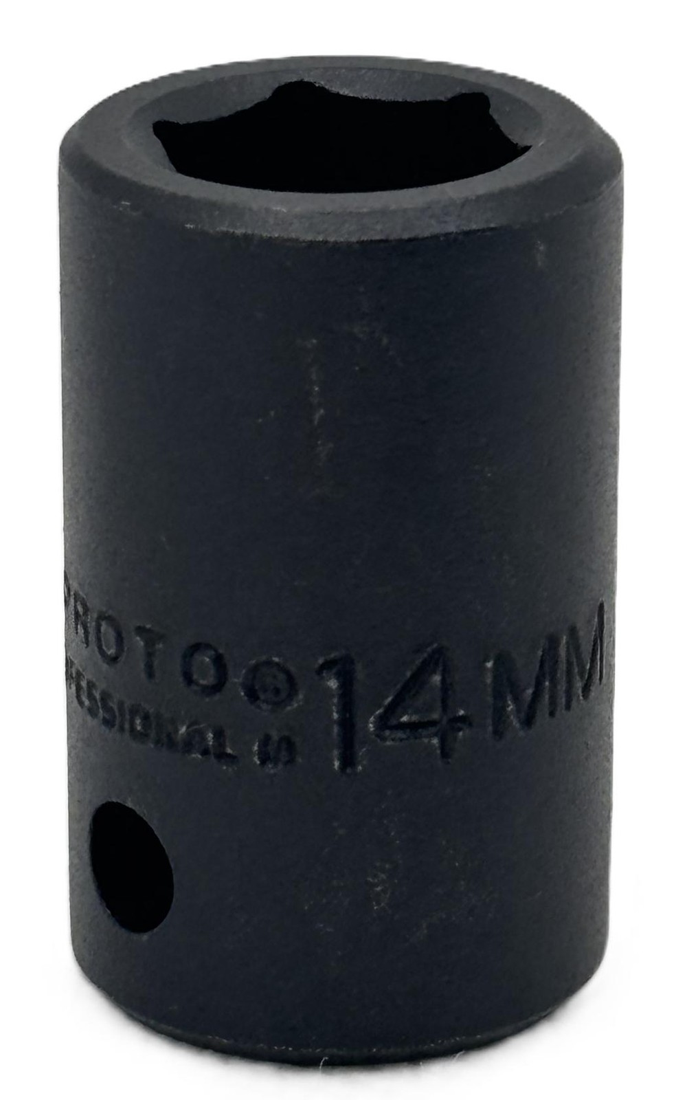Proto 14 mm 6 point Standard Impact Socket - 1/2" Drive, Part Number: 7414M