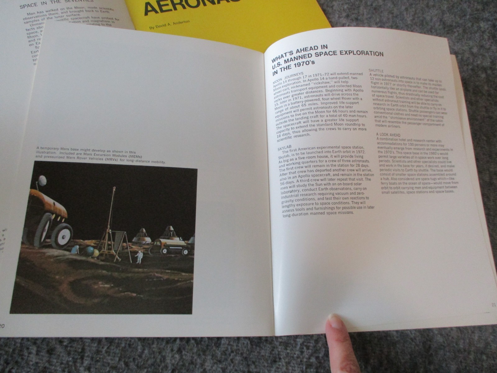 NASA MSFC APOLLO EARLY BOOKLETS/BROCHURES-CAREER /WEATHER/AWARDS /SPACE 1969-70s