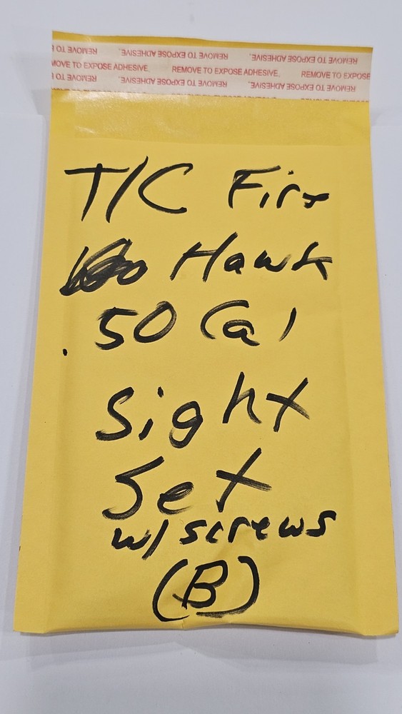 Thompson Center Fire Hawk Muzzleloader Sight Set W/ Screws (B)