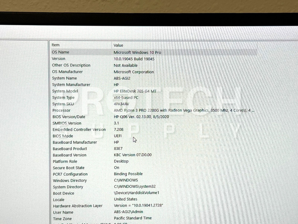 Agilent MassHunter Workstation Qualitative Analysis Software Loaded PC