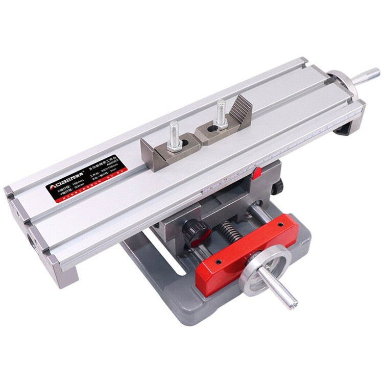 X Y Axis Mini Bench Cross Slide ViseTable Milling Drilling Fixture Worktable