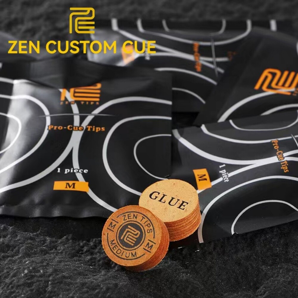 ZEN Billiard Super PRO Cue Tip 14mm-Medium