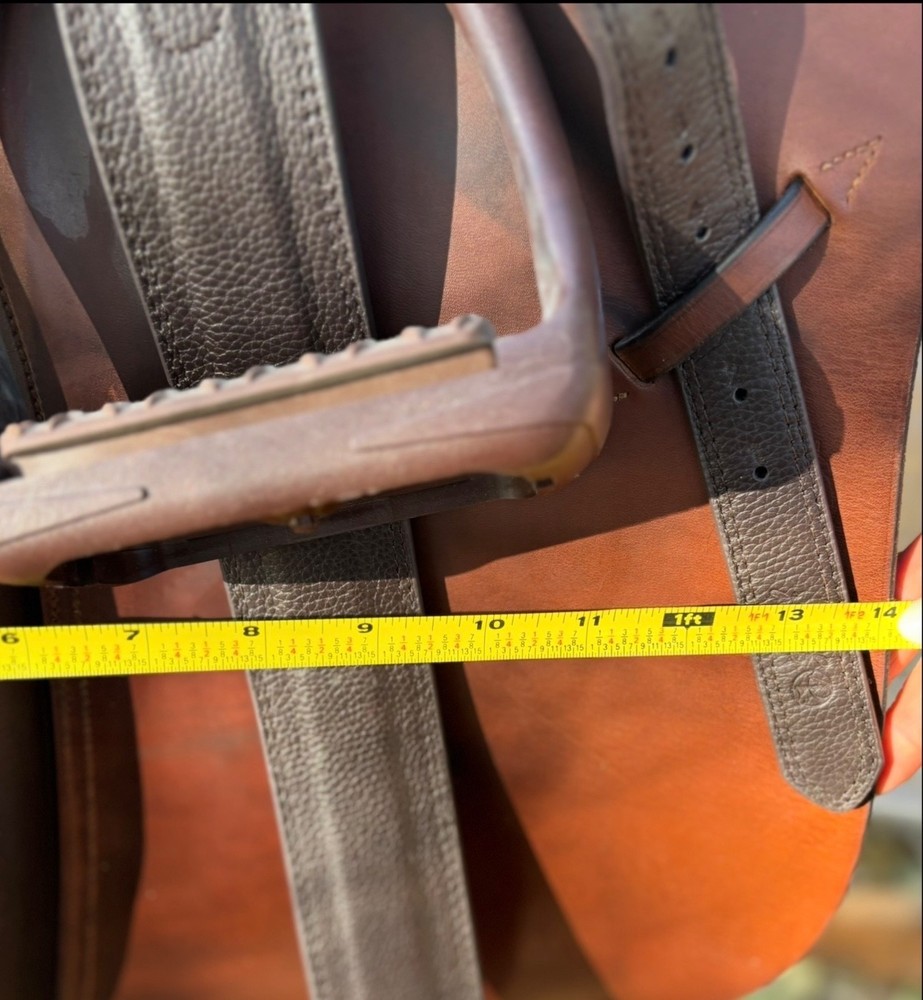 Stackhouse english jump saddle 18.5" MW