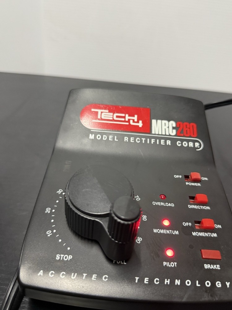 TECH 4 MRC 260 Model Train Controller Accutec Technology Tested