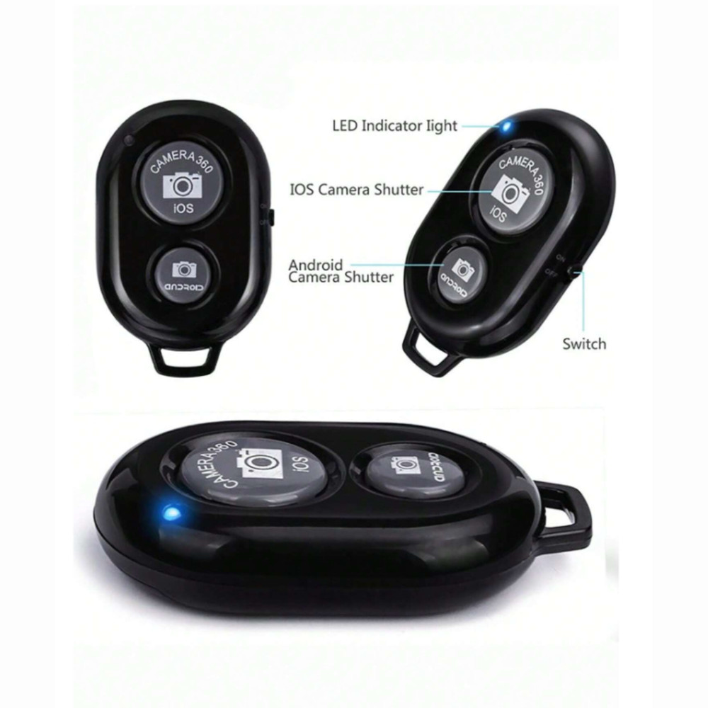 Wireless Camera Shutter Remote Control Compatible for IOS/Android Smart Phones