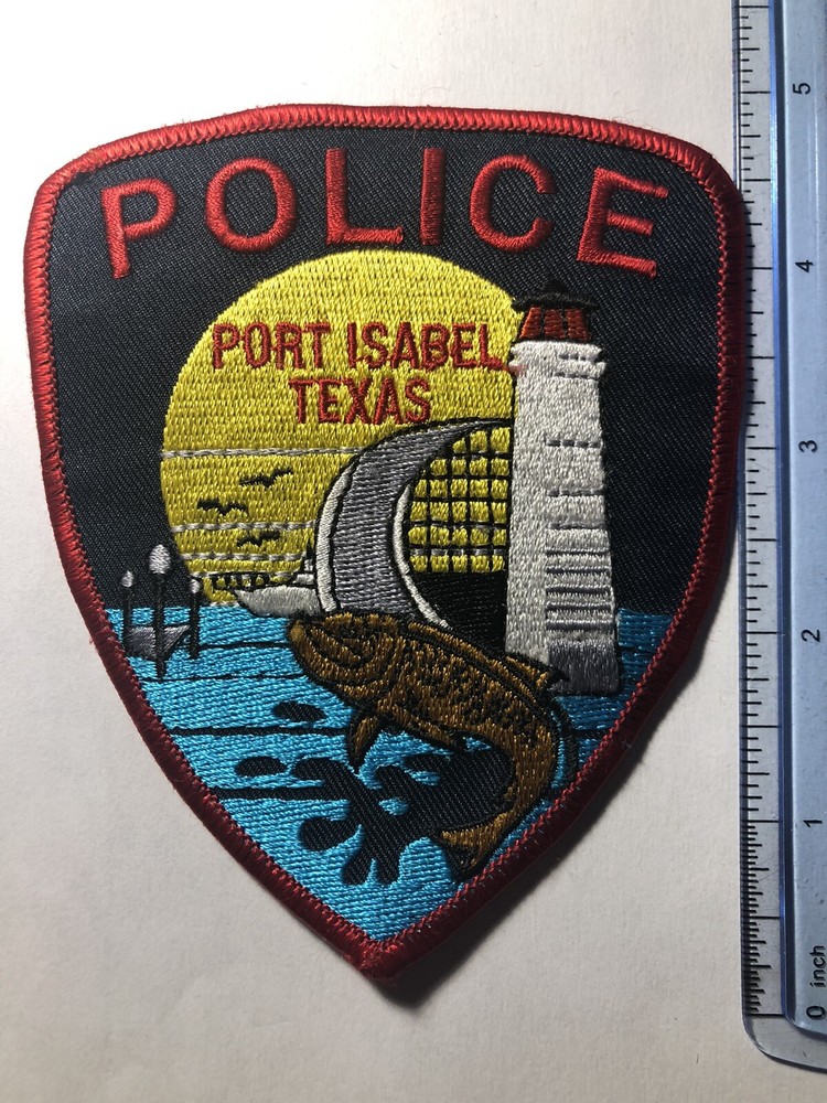Port Isabel Texas Police Patch