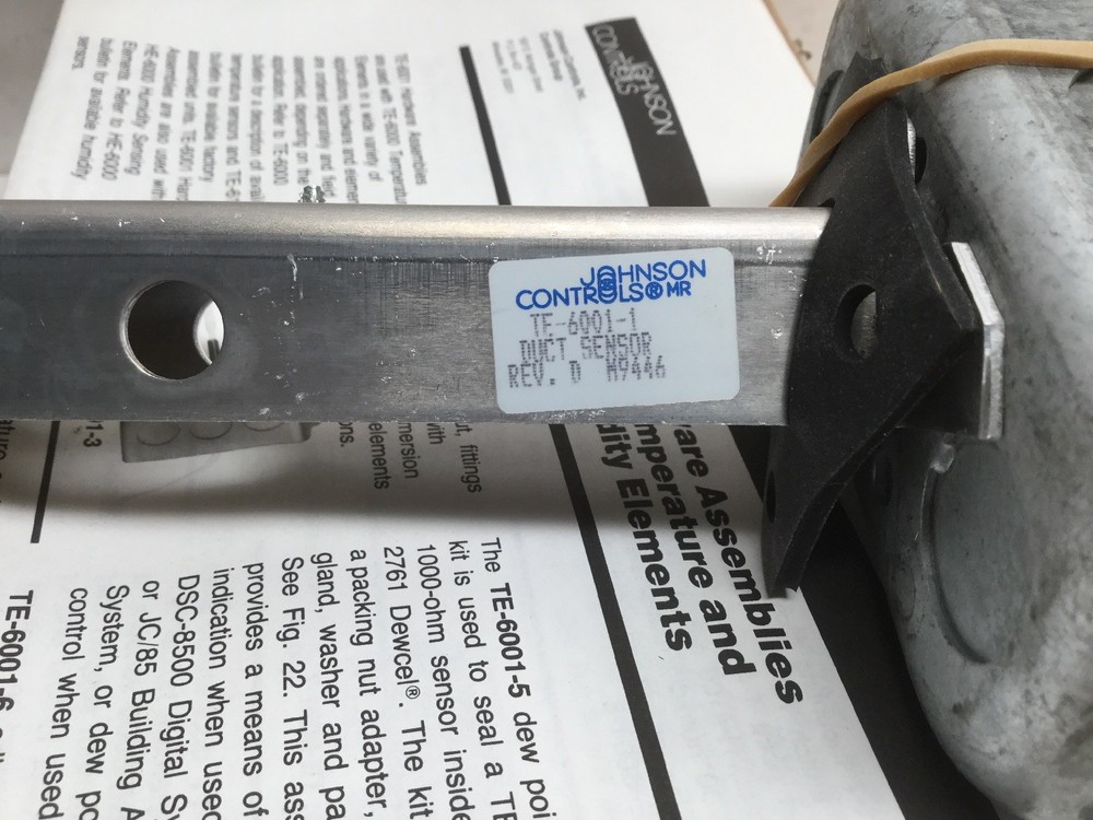 Johnson Controls TE-6001-1 Duct Sensor Mounting Assembly