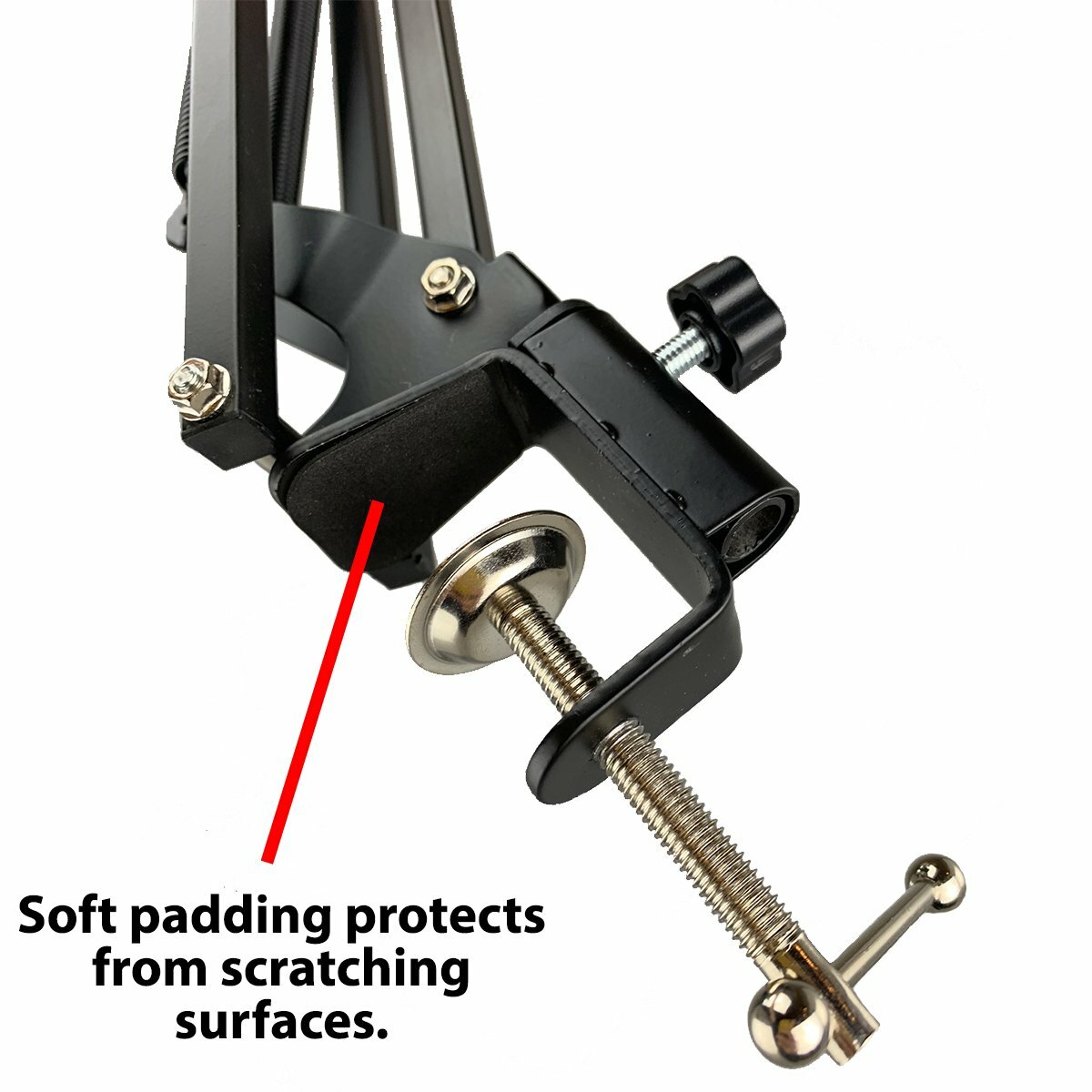 ChromaCast 38" Adjustable Boom Mic Suspension Scissors Desk Microphone Stand