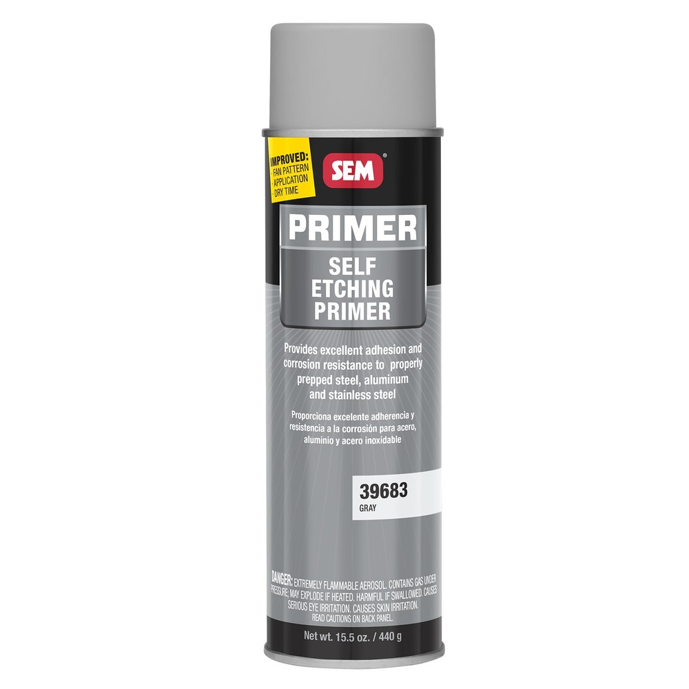 SEM 39683 Self Etching Primer Gray 15.5oz (6/Pack)