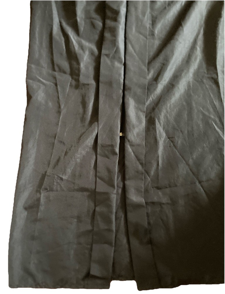 Jostens Solid Black Graduation Gown Size 5’10”-6’ *Read Description*