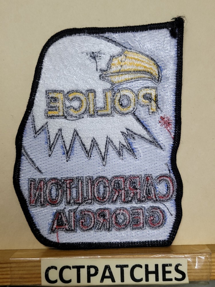CARROLLTON, GEORGIA POLICE SHOULDER PATCH GA