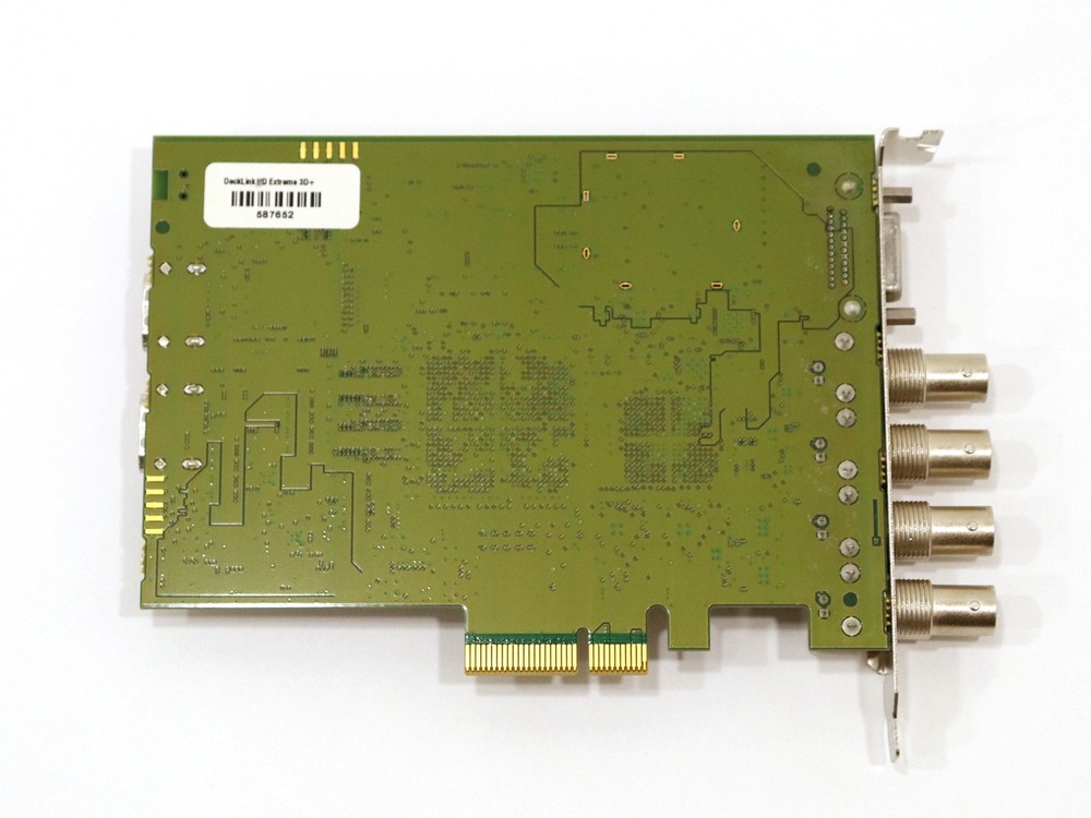 Blackmagic Design Decklink HD Extreme 3D+ Card BMDPCB140A1 w/ Breakout Cable