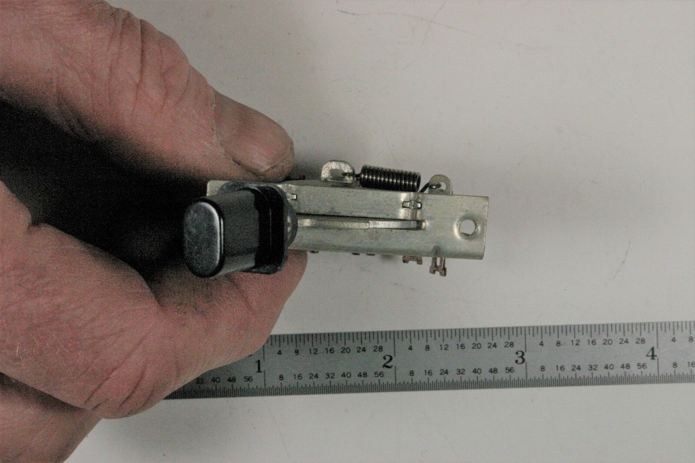 CENTRALAB CRL #1459 2 position 4 POLE LEVER ACTION SWITCH