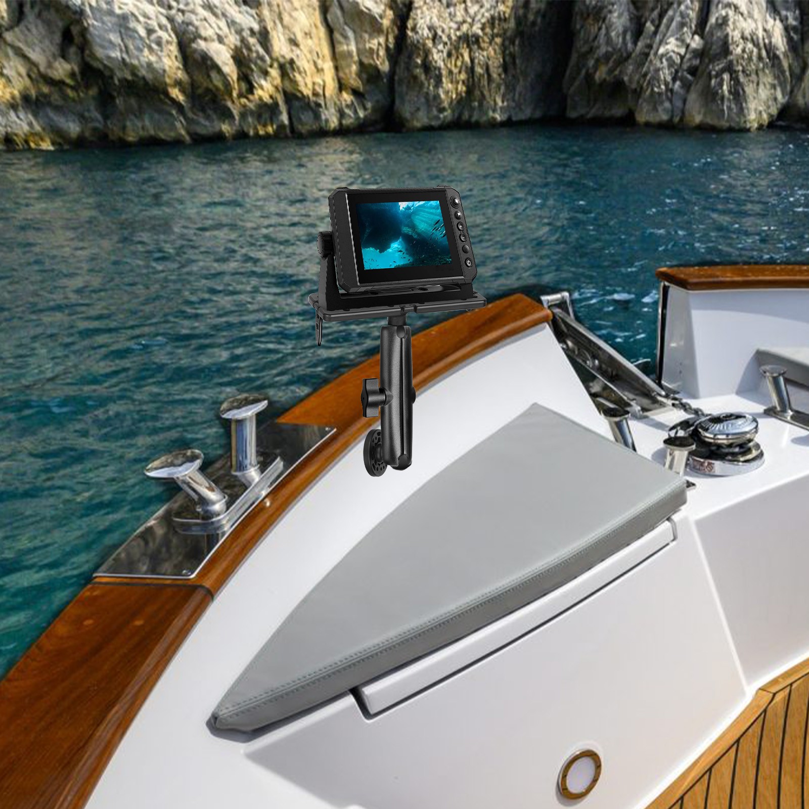 5.91" RAM Mount Aluminum Alloy Double Socket Arm Extension for 1" Ball Adapters