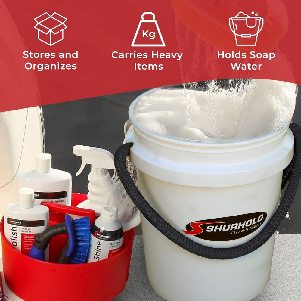 2451 5 gallon white bucket