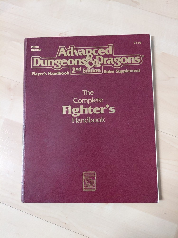AD&D 2e The Complete Fighter's Handbook