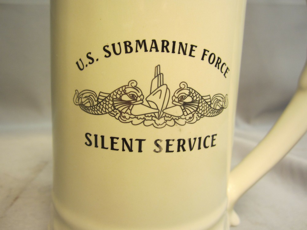 U.S. Submarine Force Silent Service Stein 8"