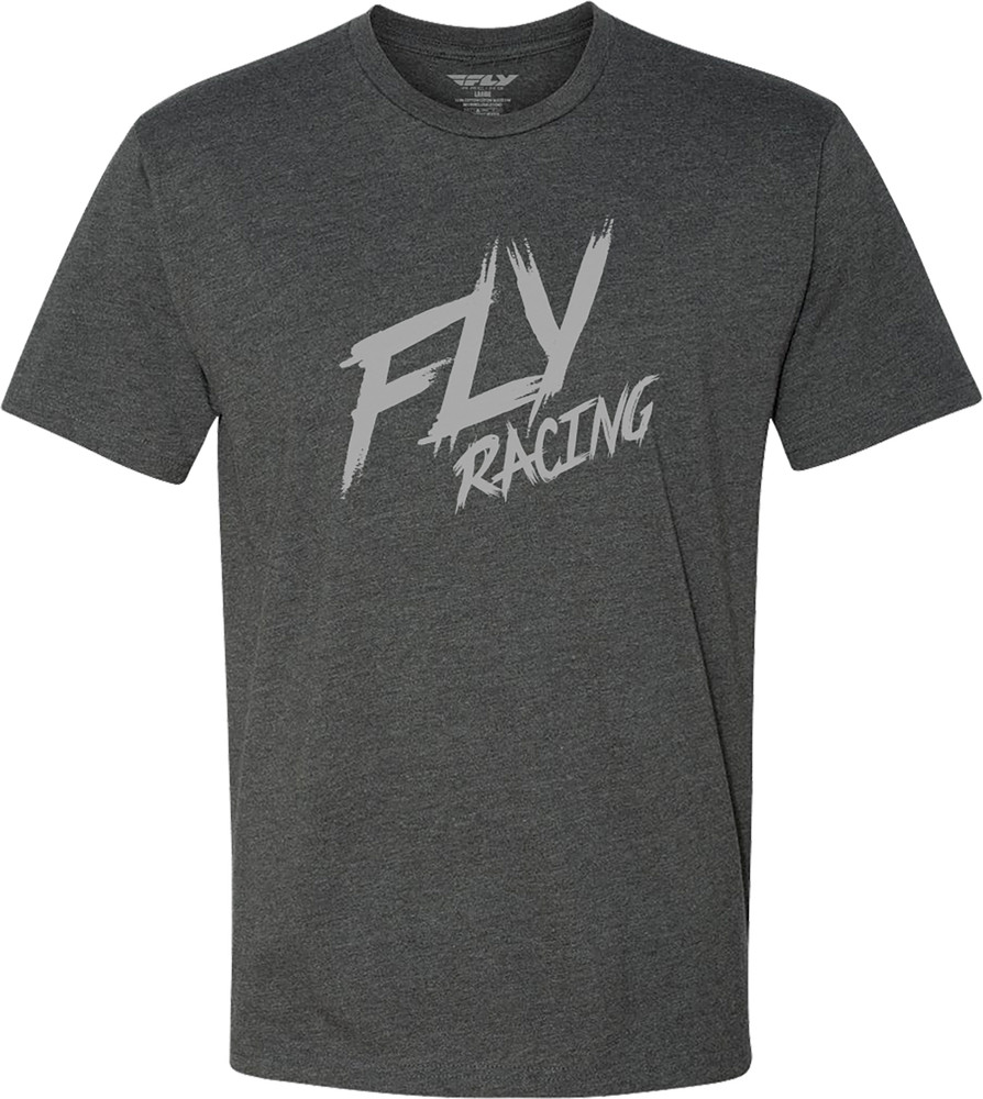 Fly Brawl Tee Charcoal Sm