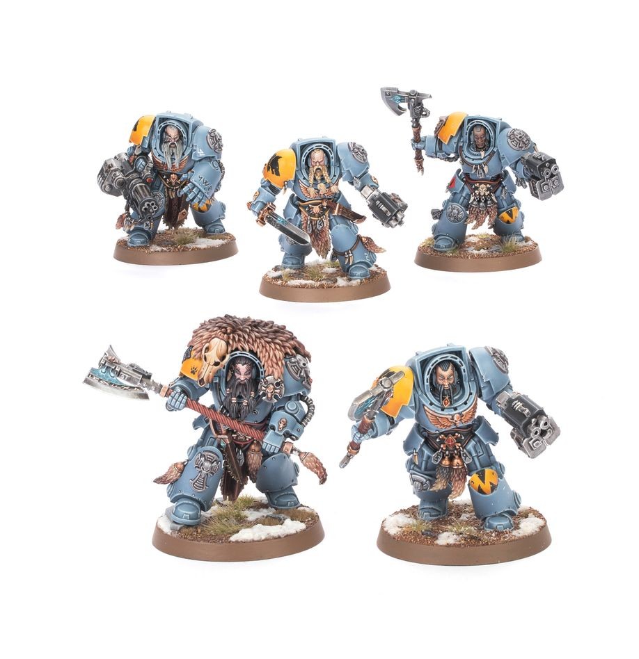 Warhammer: SPACE WOLVES: WOLF GUARD TERMINATORS