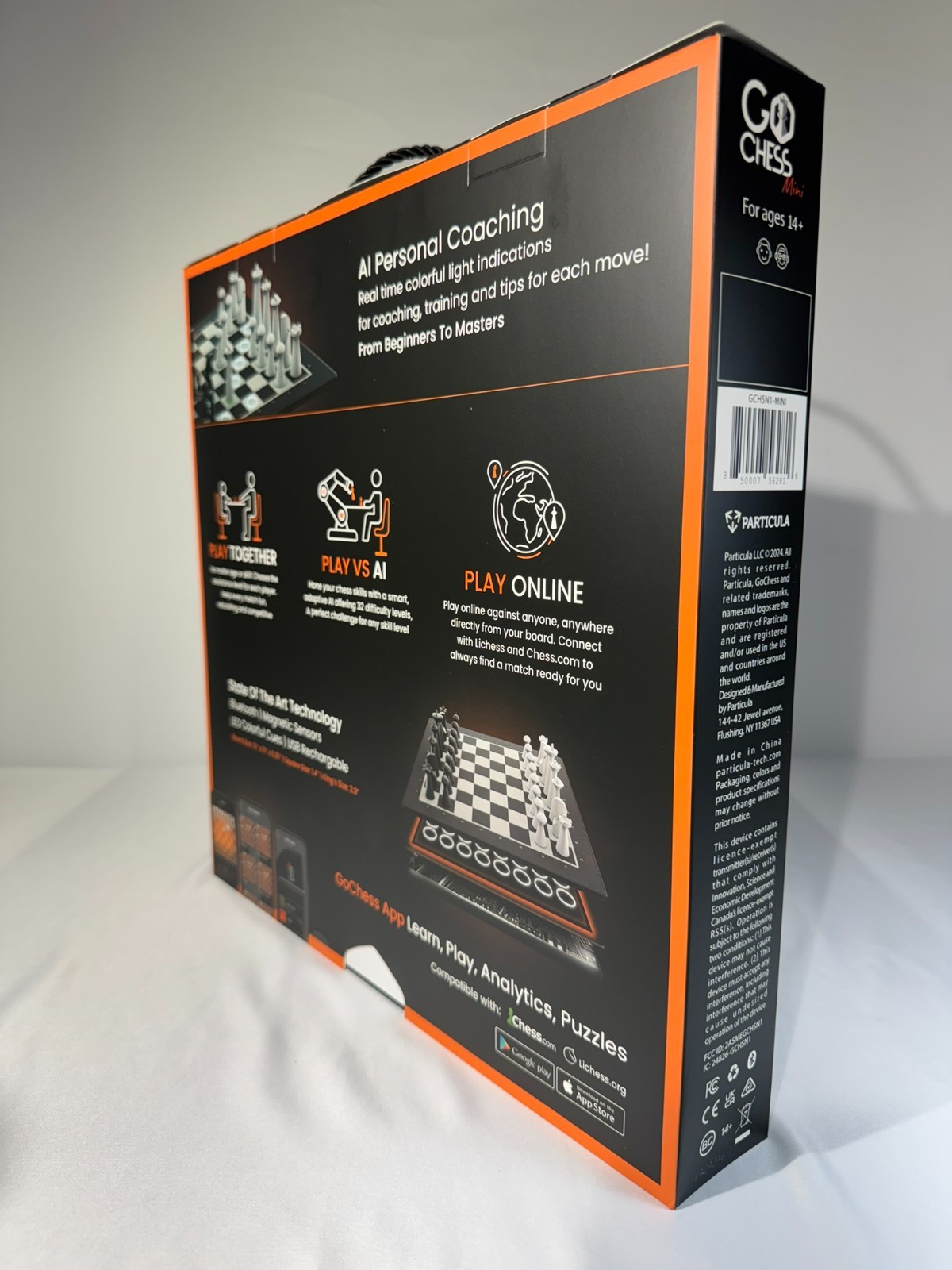 Particula GoChess Mini Smart Chess Board & Storage Bag Bundle